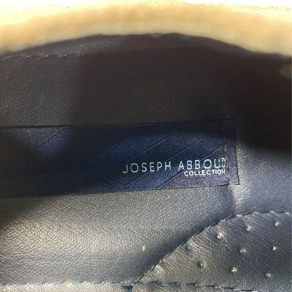 Joseph Abboud Mens Brogues Shoes Gray Lace Up Low - Picture 8 of 10